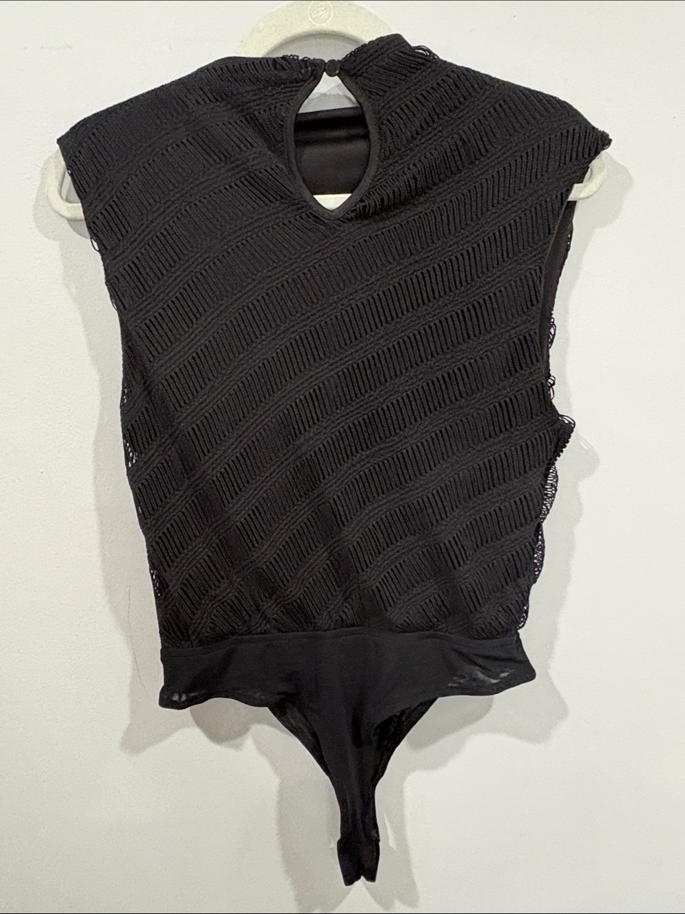 Vici Funchal Sleeveless Bodysuit Small Black
